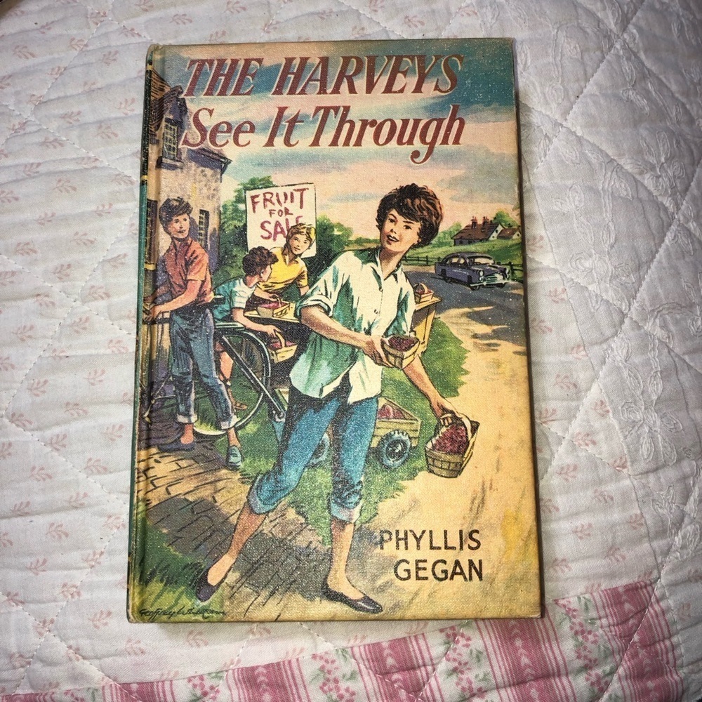 Vintage Book 'The Harveys See It Through' by Phyllis Gegan